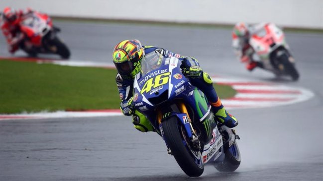 Valentino Rossi alcanzó su cuarto triunfo en el Moto GP