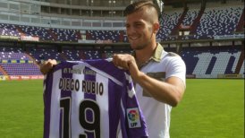 Diego Rubio: "Agradezco el esfuerzo de Real Valladolid para contratarme"