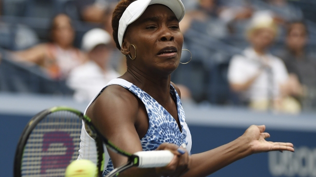 Venus Williams clasificó a los octavos de final del US Open