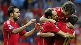 España festejó ante Eslovaquia y acaricia la clasificación a la Eurocopa