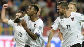Austria aseguró un cupo para la Eurocopa de Francia 2016