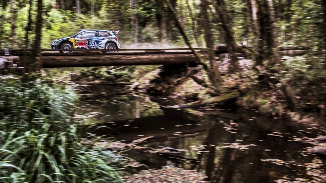 Jari-Matti Latvala dominó la primera jornada del Rally de Australia