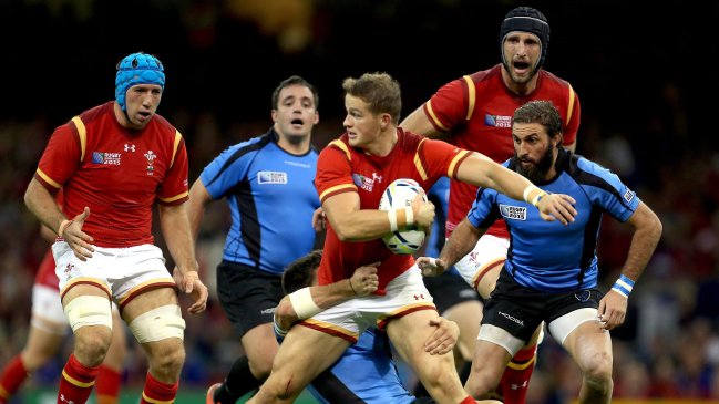 Gales barrió con Uruguay por el Grupo A del Mundial de Rugby
