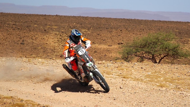 Pablo Quintanilla ascendió al tercer lugar en Marruecos