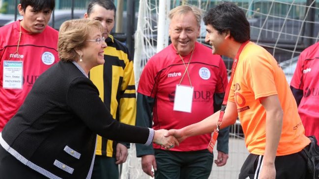 Presidenta Bachelet inauguró encuentro deportivo que promueve la inclusión social