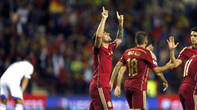 España y Suiza clasificaron con goleadas sobre Luxemburgo y San Marino