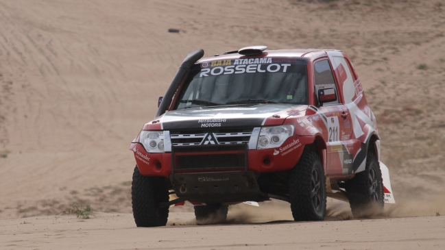 Luis Ignacio Rosselot se coronó campeón de Chile en el Rally Baja Atacama