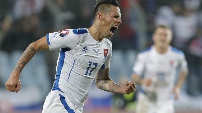Eslovaquia selló su clasificación a la Eurocopa de Francia 2016