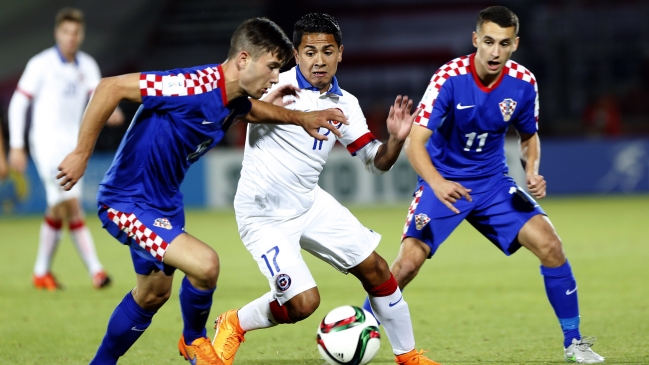 Chile debutó con un empate ante Croacia en el Mundial sub 17