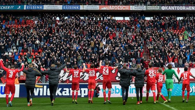 Felipe Gutiérrez marcó presencia en triunfo de Twente por la liga holandesa
