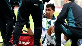 David Pizarro abandonó lesionado el duelo de S. Wanderers y U. de Chile