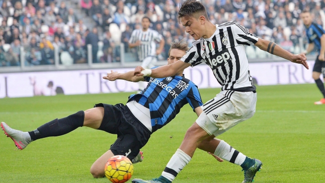 Mauricio Pinilla sufrió en cancha derrota de Atalanta ante Juventus en la Serie A