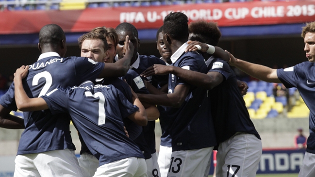 Francia goleó a Siria y se impuso en el Grupo F del Mundial Sub 17