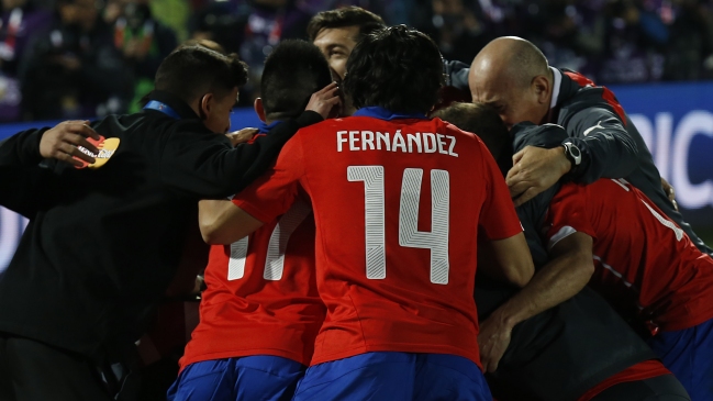 Chile escaló a la quinta posición en el ranking mundial de la FIFA