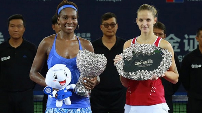 Venus Williams se quedó con el WTA Elite Trophy y volverá al top 10 del tenis mundial