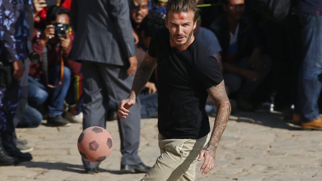 David Beckham llega a Chile para filmar documental en la Antártida
