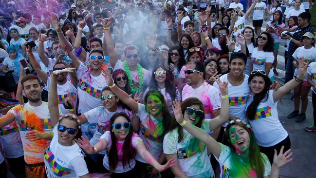 The Color Run congregó a cerca de 20.000 participantes