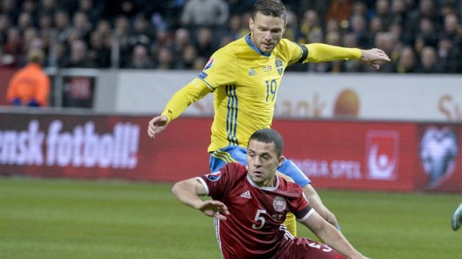 Suecia logró esforzado triunfo ante Dinamarca en el repechaje a la Eurocopa