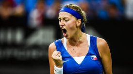 Petra Kvitova le dio el primer punto en la final de la Fed Cup a República Checa