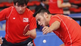 Tenimesistas nacionales ganaron su segundo oro en el Chile Open 2015 paralímpico