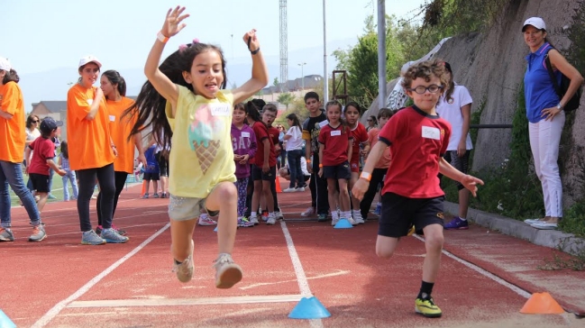 Jóvenes con capacidades diferentes participaron en el Interescolar de Atletismo Inclusivo