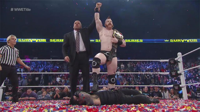 Sheamus se tranformó en el nuevo campeón de WWE en Survivor Series
