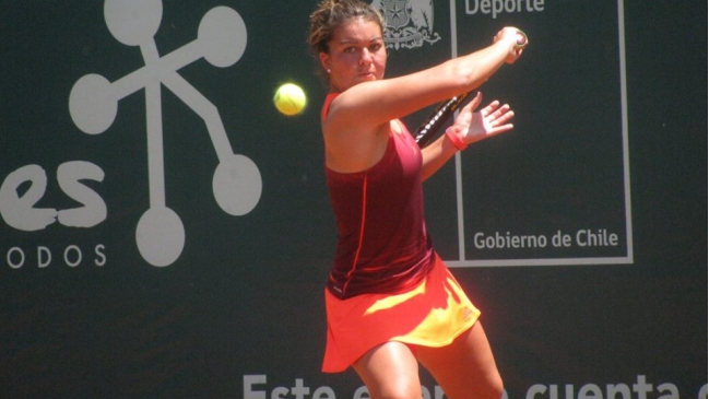 Fernanda Brito superó la primera ronda en el ITF de Las Condes