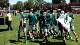 Santiago Wanderers se quedó con el título del Clausura Sub 17 al golear a U. de Concepción