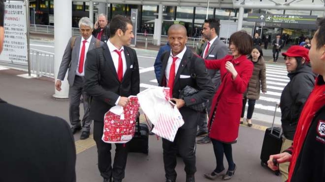 River Plate llegó a Japón para su participación en el Mundial de Clubes