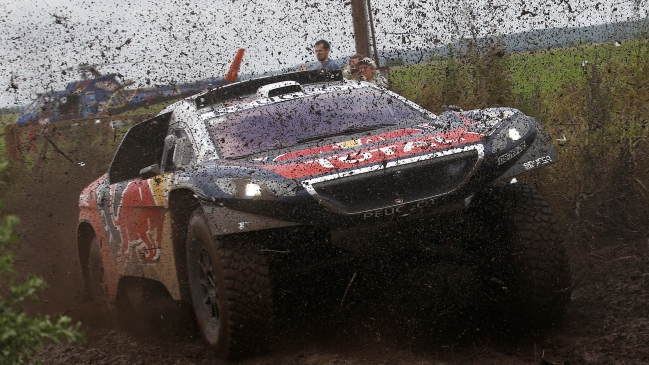Sebastien Loeb repitió triunfo en la tercera etapa de autos del Dakar