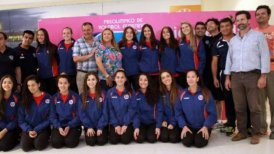 Selección chilena de voleibol llegó a Argentina para participar en torneo preolímpico