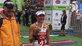 Bárbara Riveros nuevamente triunfó en el Ironman 70.3 de Pucón