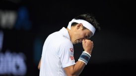 Kei Nishikori superó sin dificultades a Jo-Wilfried Tsonga en el Abierto de Australia