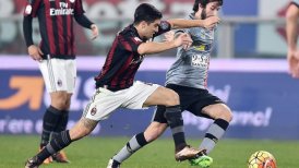 AC Milan tomó ventaja sobre el sorprendente Alessandria en semis de Copa Italia