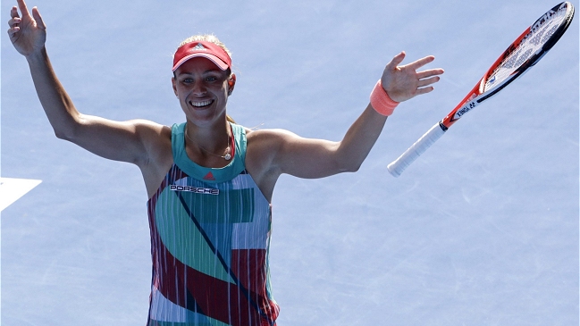 Angelique Kerber jugará la final del Abierto de Australia ante Serena Williams