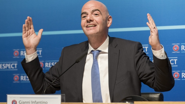 Conmebol apoya candidatura de Gianni Infantino para presidente de la FIFA