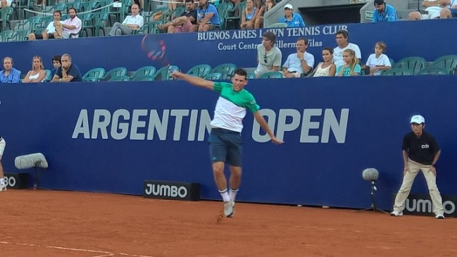 Dominic Thiem tuvo un estreno ganador en el ATP de Buenos Aires