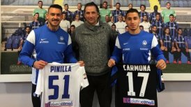 Pizzi se juntó con Mauricio Pinilla y Carlos Carmona en Italia