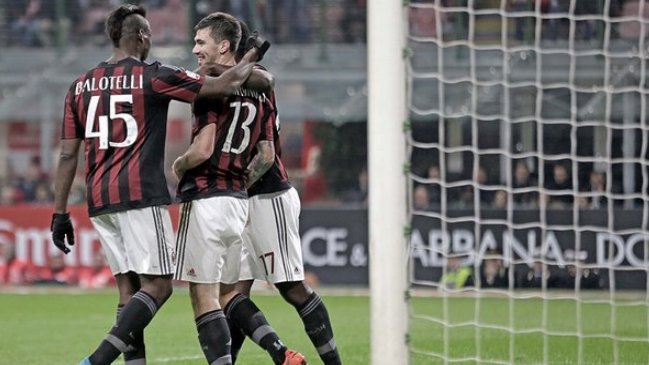 AC Milan accedió a la final de la Copa Italia tras golear a Alessandria
