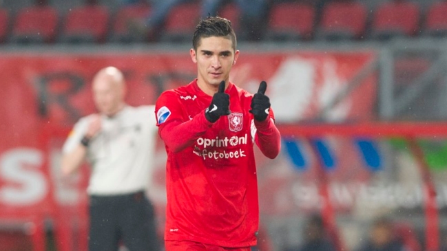 Felipe Gutiérrez festejó con FC Twente ante Zwolle por la liga holandesa