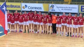 Chile tuvo estreno triunfal en el Panamericano de balonmano junior femenino