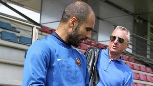 Josep Guardiola: Yo no sabía nada de fútbol hasta que conocí a Johan Cruyff