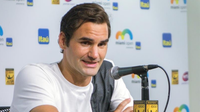 Roger Federer se retiró del Masters 1.000 de Miami debido a enfermedad estomacal