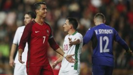 Bulgaria venció a Portugal en un amistoso que tuvo a Cristiano Ronaldo como "villano"