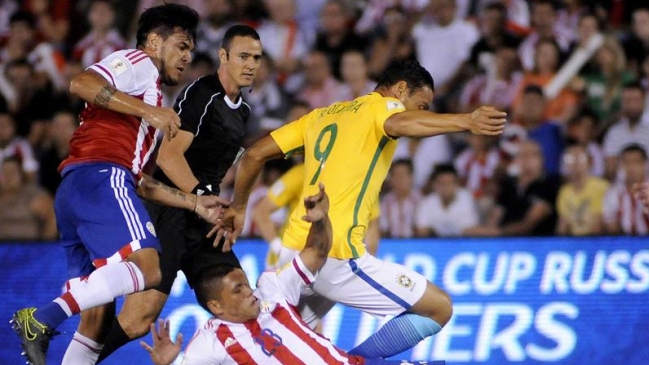 Brasil rescató un sufrido empate ante Paraguay en Asunción