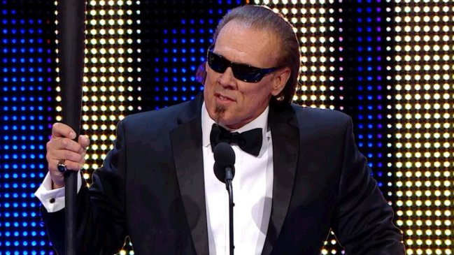 Sting anunció su retiro del cuadrilatero en su inducción al Salón de la Fama de WWE