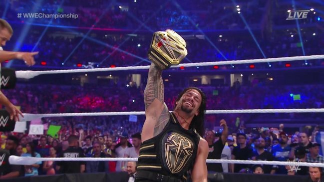 Roman Reigns recuperó el título de WWE al vencer a Triple H en Wrestlemania 32