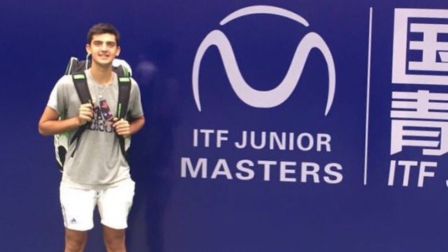 Tomás Barrios jugará en el Masters de Juniors de tenis en China
