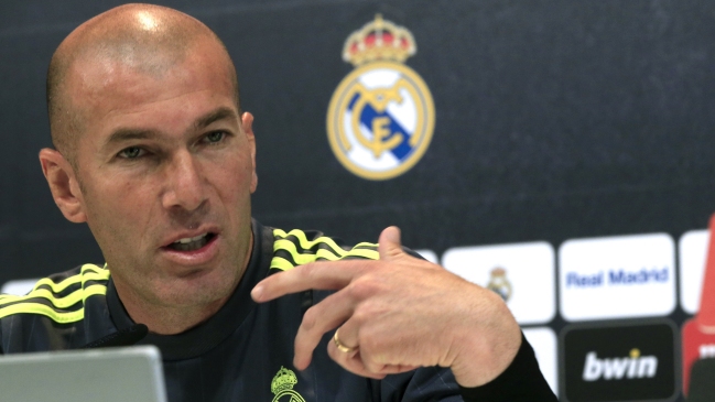 Zinedine Zidane dijo sentirse "muy tranquilo" con su futuro