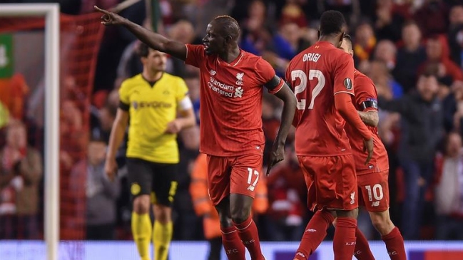 Liverpool protagonizó épica remontada y superó a Borussia Dortmund en Europa League